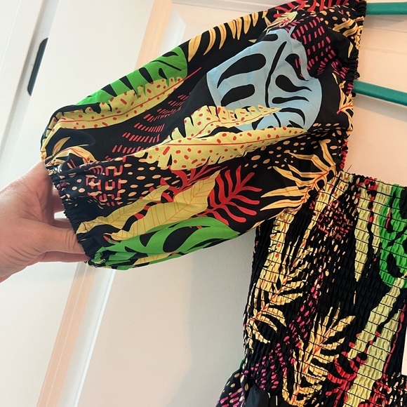 NWT Tropical Vacation Maxi Dress w/ pockets! - Picture 5 of 5